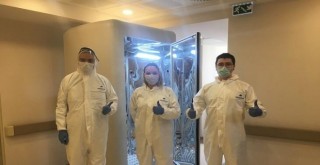 Koronavirüs bulaşmasından koruyan kabin geliştirildi