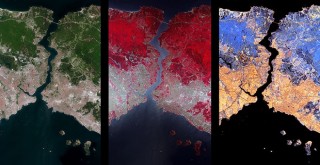 İlk görevinde İstanbul Boğazı’nı görüntüledi