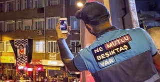 Beşiktaş Belediyesi temizlik işçisinin şampiyonluk fotosu sosyal medyayı salladı!