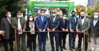 Organik ve doğal ürünler pazarı açıldı