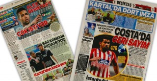 Beşiktaş manşetleri (7 Temmuz)