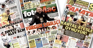 Beşiktaş'ın berabere kalması manşetlere taşındı!