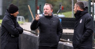 Sergen Yalçın, U-19 Akademi Takımı'nın antrenmanını izledi