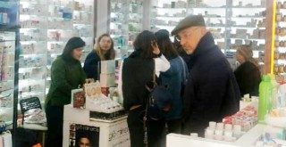 Beşiktaş'ta vatandaş eczaneye koştu