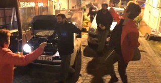 Evde Kal çağrısına rağmen göbek atıp oynadılar