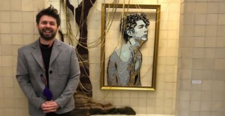 Fırat Neziroğlu'nun son portre çalışması GÖZLERİ KAPALI Maçka Sanat Galerisi'nde