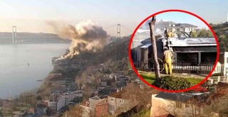 Kuruçeşme'de restoranda yangın paniği