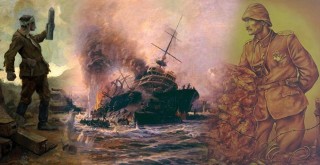 Ressamların fırçalarıyla Çanakkale Savaşı