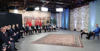 Cumhurbaşkanı Erdoğan ortak yayına katıldı: Özgür, huzurlu ve daha müreffeh Türkiye inşası için çalışmayı sürdüreceğiz