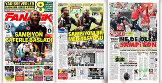 Gazeteler Şampiyon Beşiktaş'ın ligi galibiyetle açışını yazdı!