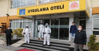 Turizm lisesinden sağlık çalışanlarına destek