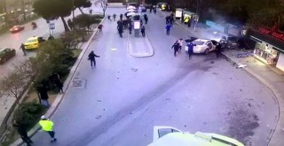 Beşiktaş'taki korkunç kazanın görüntüleri ortaya çıktı