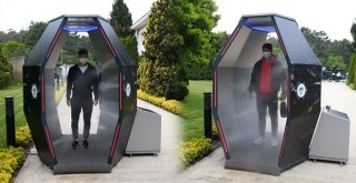 BJK Nevzat Demir Tesisleri'ne dezenfekte kabini