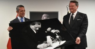 Fenerbahçe Başkanı Ali Koç'tan Beşiktaş Başkanı Hasan Arat’a ziyaret!