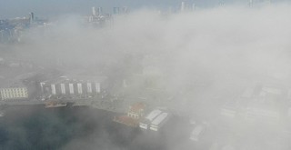 Beşiktaş sis altında