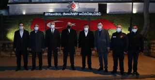 İl Emniyet Müdürü Zafer Aktaş'tan Beşiktaş İlçe Emniyet Müdürlüğü'ne ziyaret