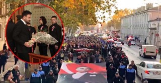 Tek yürek Atamızı andık!