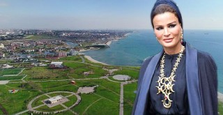 Kanal İstanbul çevresindeki Katar Emiri'nin annesinin arsasına turizm ve ticaret alanı