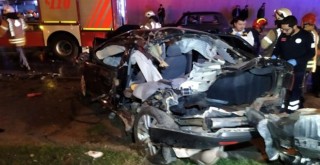 Otomobil takla attı, 2 yaralı