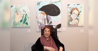 Nevhiz’den Varlığımın Garip Şarkısı retrospektif sergisi İş Sanat'ta