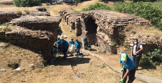 Aziz Polyeuktos Kilisesi’nin kalıntıları İBB tarafından temizlendi