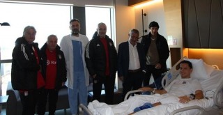 Fernando Santos'tan Amir Hadziahmetovic'e ziyaret