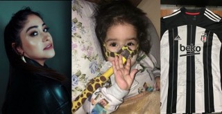 Sanatçı Barçın'dan ve Beşiktaş taraftarından SMA hastası çocuklara destek!