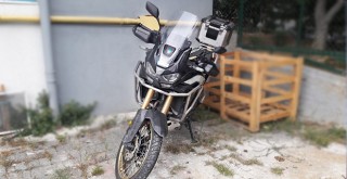 Park halindeki motosiklet saniyeler içinde çalındı