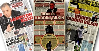 Başkan Çebi'nin açıklamaları gazete manşetlerinde!