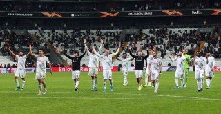 Beşiktaş'ta galibiyet coşkusu