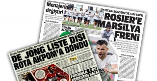 Günün Beşiktaş manşetleri (19 Temmuz)