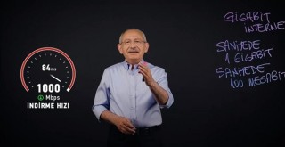 Kılıçdaroğlu: Oyumuzu verelim, düşük internet hızına elveda diyelim