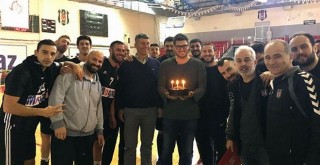 Antrenman sonrası kutlama