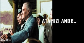Savaşa Atatürklü tepki!
