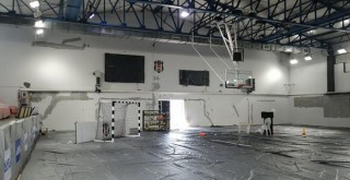 Süleyman Seba Spor Salonu yenileniyor