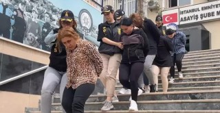 Beşiktaş'ta 5 hırsız suçüstü yakalandı!