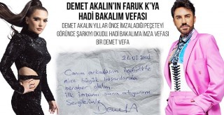 Demet Akalın’ın Faruk K'ya Hadi Bakalım vefası