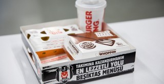 Burger King'den Beşiktaş taraftarına özel menü