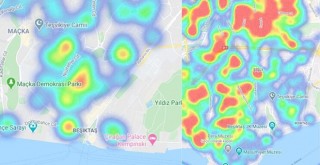 İstanbul'un Koronavirüs haritası güncellendi