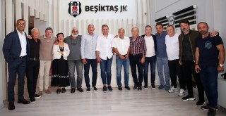 Beşiktaş'ın eski sporcularından Avcı'ya ziyaret