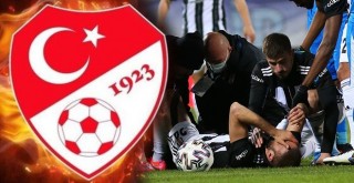 TFF'den Cenk Tosun'a geçmiş olsun mesajı