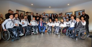 Başkan Akpolat'tan anlamlı buluşma