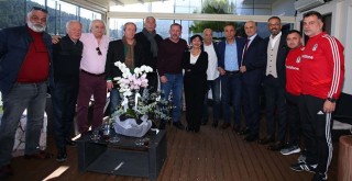 Sergen Yalçın, konuklarını ağırladı