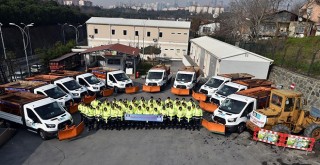 Beşiktaş karla mücadeleye hazır