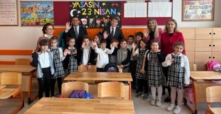 ÖZEL HABER: Hizmete açılan Murat Beyaz İlkokulu'na Beşiktaş Kaymakamı Önder Bakan'dan ziyaret!