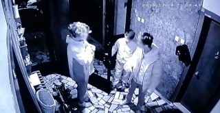 Yan keskili çocuk hırsız şoku