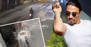 Beşiktaş Etiler'de Nusret'e 1 ayda 2. saldırı. Kurşunlar bankaya isabet etti