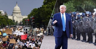 George Floyd olaylarında Trump'a tepki büyüyor