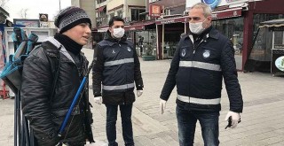 Sahilde balık tutanlara zabıtadan uyarı