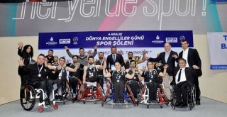 Beşiktaş Tekerlekli Sandalye Basketbol Takımı, Dünya Engelliler Günü Spor Şöleni'ndeydi